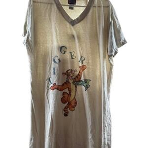 Vintage 90s Tigger 100 Acre Collection Shirt Adult OSFA